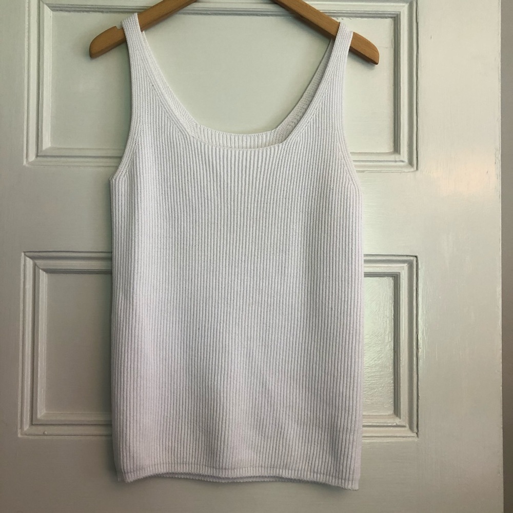 Max Mara White Knit top